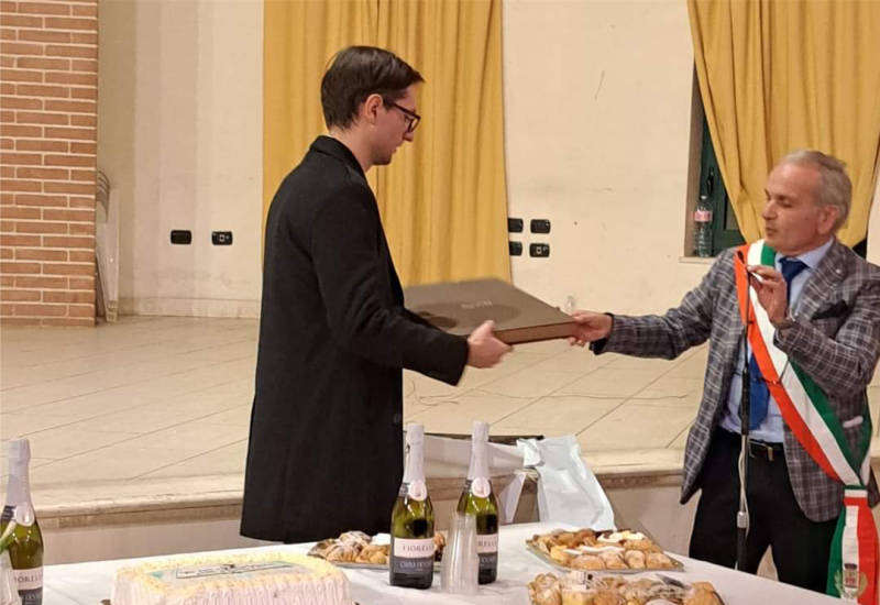 Vitulazio. Ordinazione di Don Salvatore Siano.