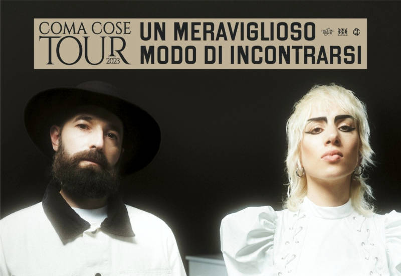 Napoli: Coma Cose in concerto alla Casa della Musica