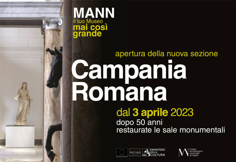 Napoli. Nuova sezione del Museo Mann “Campania Romana