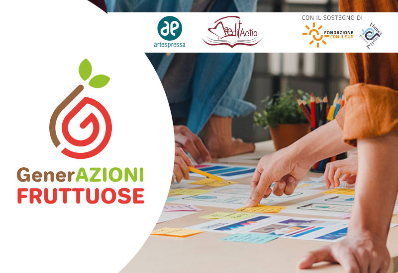 Casapesenna. Generazioni Fruttuose, progetto vincente della Cooperativa Maeditactio.