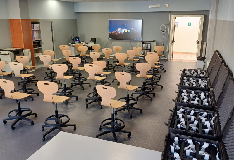 “Next Generation Labs, Laboratori per le professioni digitali del futuro”: nuova aula multidimensionale all’Istituto Tecnico “G. C. Falco” di Capua