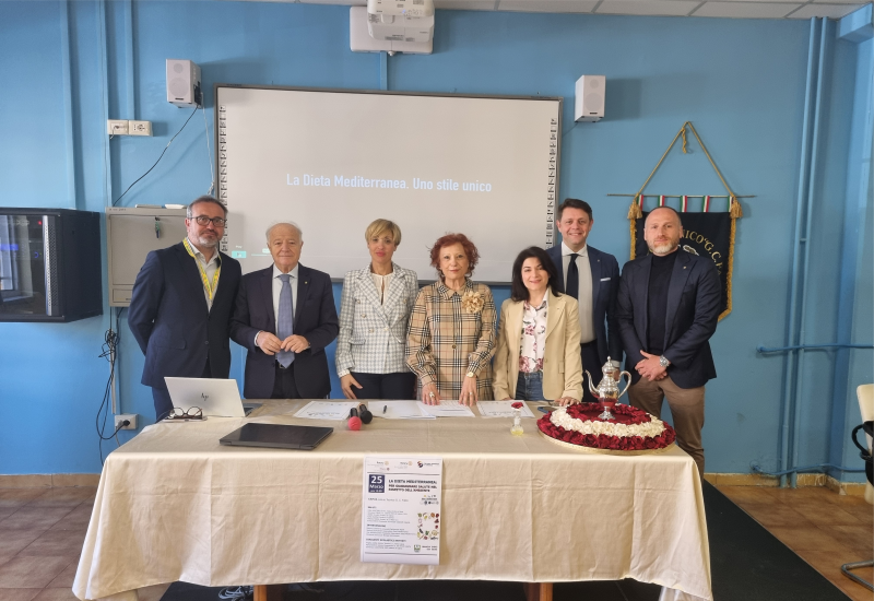 Conferenza all’I.T. “G.C. Falco” di Capua: La dieta Mediterranea, per guadagnare salute nel rispetto dell’ambiente