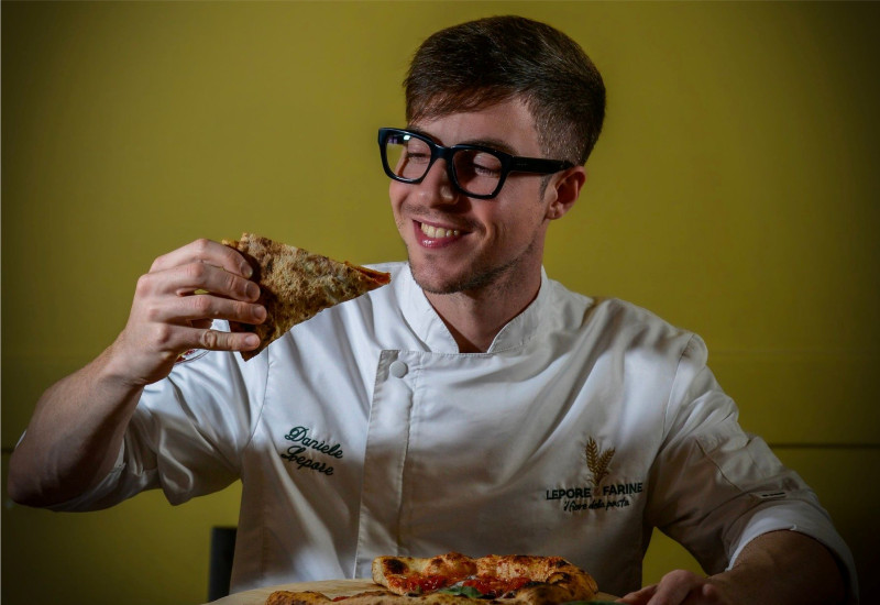 Capua. Tramonto nel piatto, dal frutto stregato la creazione di Daniele Lepore.