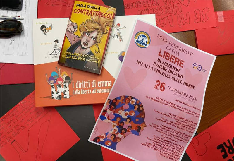 Il 25 novembre: l’ISIS “Federico II” dice no alla violenza, libere di scegliere insieme.
