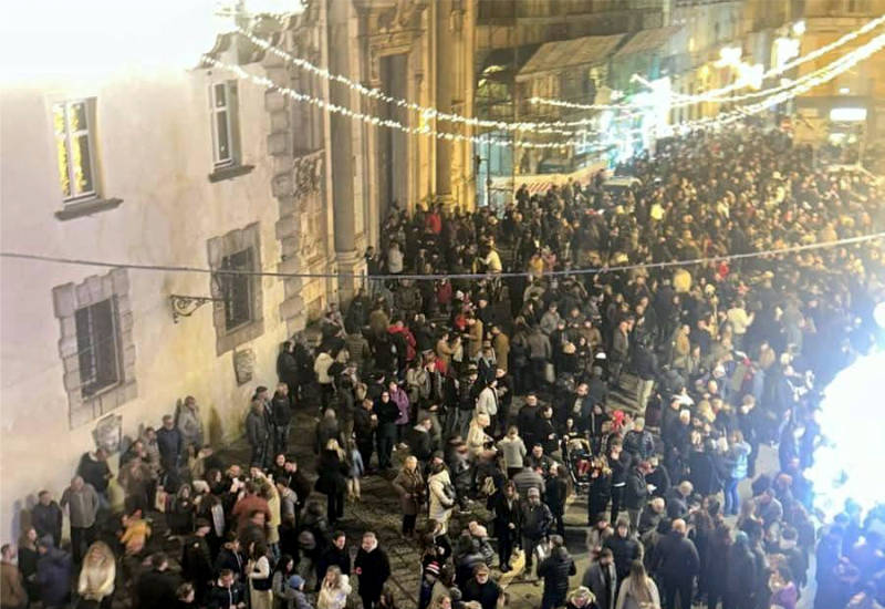 Lo spettacolo pirotecnico illumina la città di Capua. Ancora una volta la Pro Loco protagonista di un grande evento