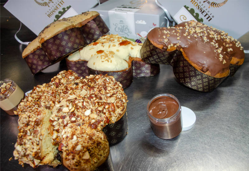 Panificio F.lli Rossetti: ecco le quattro colombe pronte a corrompere i palati più difficili