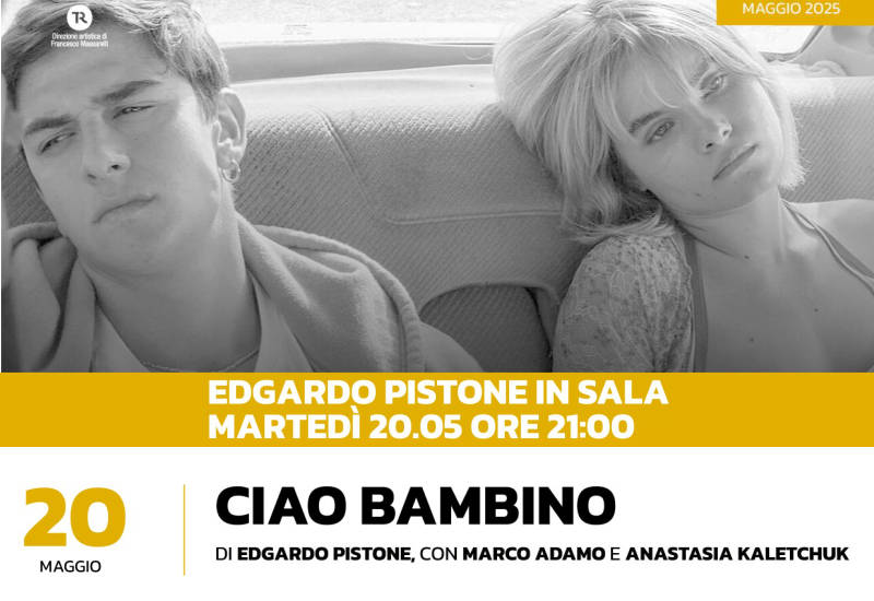 Al Teatro Ricciardi di Capua Edgardo Pistone, il regista di “Ciao bambino”