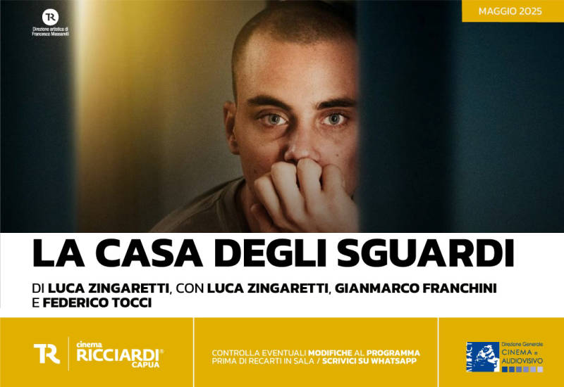 Al Teatro Ricciardi di Capua “La Casa degli Sguardi”. Programmazione dal 9 maggio