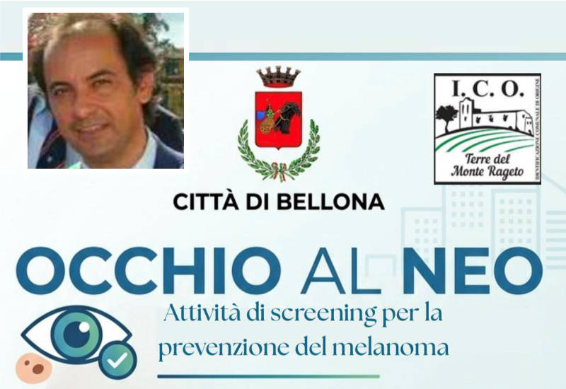 “Occhio al neo”, la nuova giornata di prevenzione dell’Amministrazione comunale di Bellona prevista il 2 aprile. Sarcinella: “ Una visita specialistica è il tuo miglior alleato”