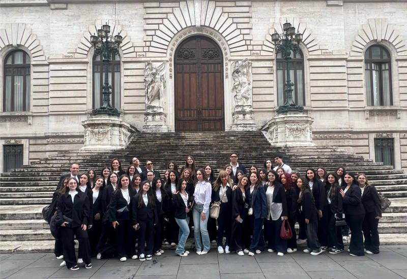 L’ISISS “G.B. Novelli” di Marcianise in visita alla Camera dei Deputati.